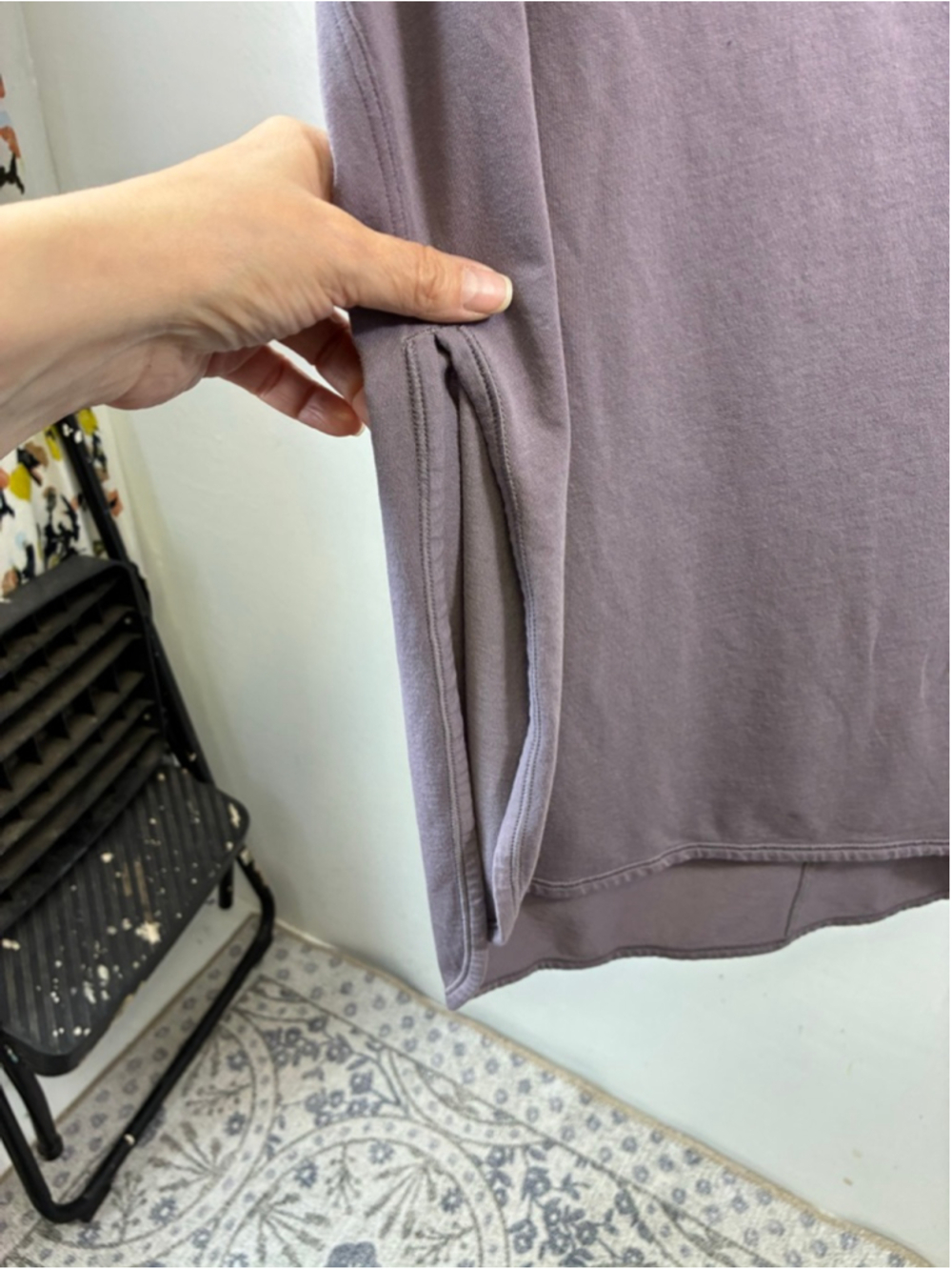 Lululemon Short Sleeve Tee in Purple Size L - Picture 5 of 6